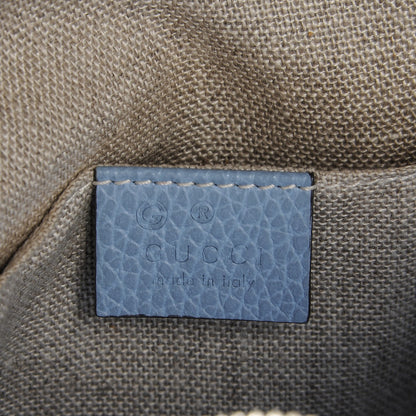 Gucci Monogram Mini Bree Messenger Bag Beige Mineral Blue 7 of 9
