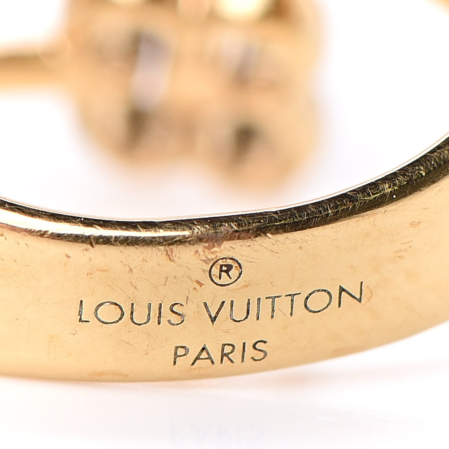 Flower Full Ring M Gold