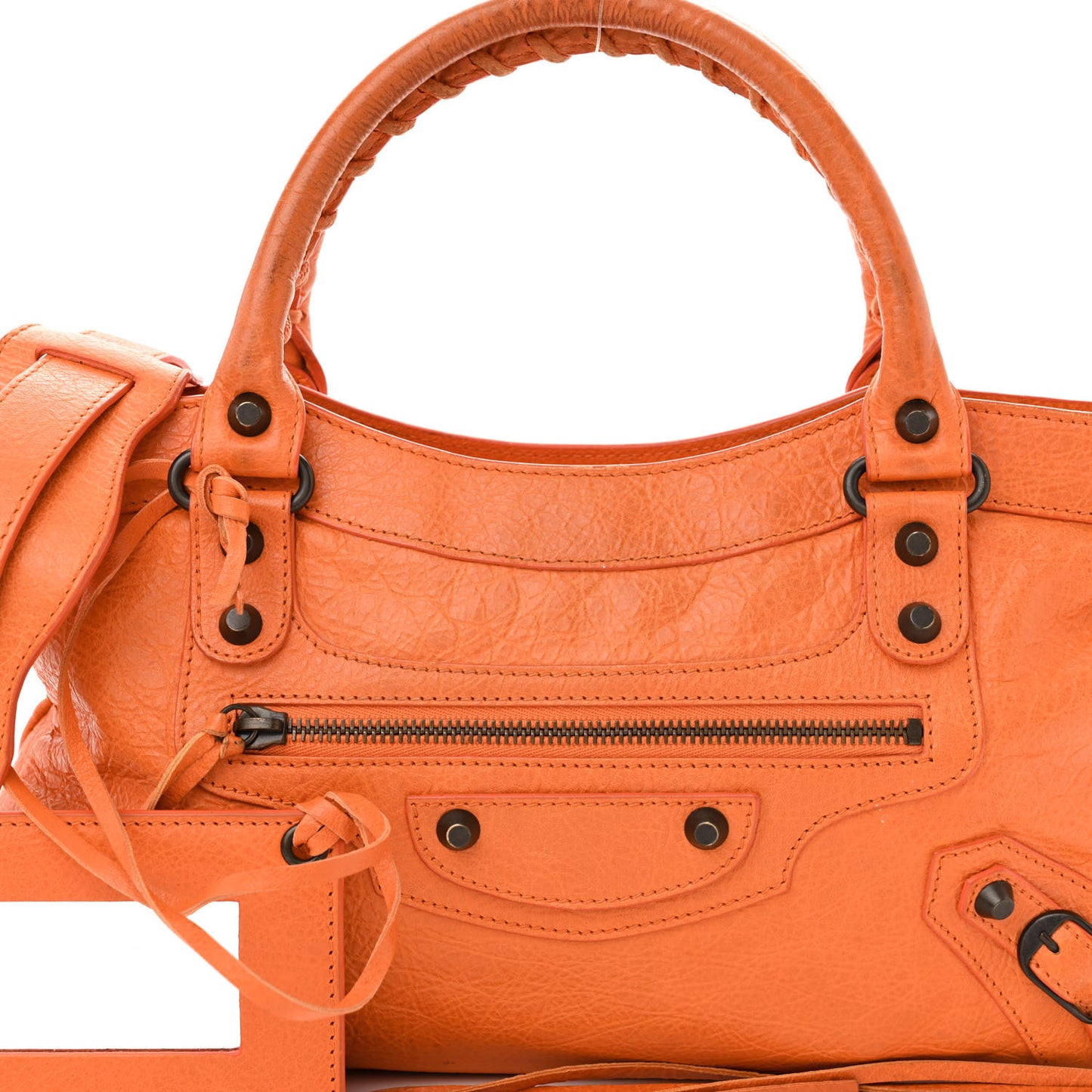 Agneau Classic Hardware First Tangerine