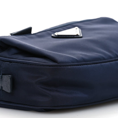 Prada Tessuto Nylon Saffiano Belt Bag Bleu 10 of 11