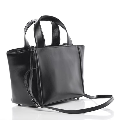Prada Box Calfskin Tote Black 4 of 7