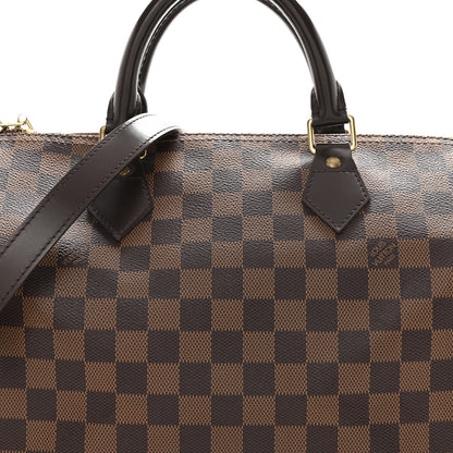 Louis Vuitton Damier Ebene Speedy Bandouliere 30 8 of 14