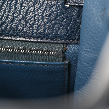 Hermes Chevre De Coromandel Kelly Retourne 35 Bleu De Prusse 26 of 41