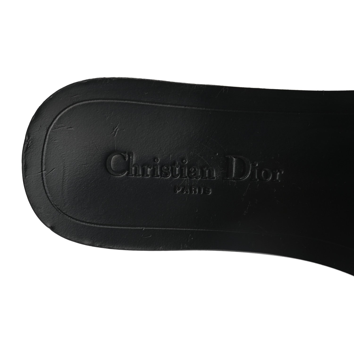Christian Dior Calfskin Dio(r)evolution 10mm Slide Sandals 38.5 Off White 7 of 8