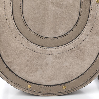 Chloe Calfskin Suede Small Pixie Bag Motty Grey 8 of 8