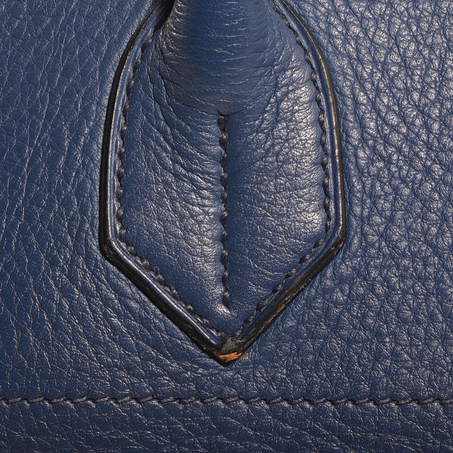 Taurillon Clemence JPG Birkin 42 Bleu Brighton