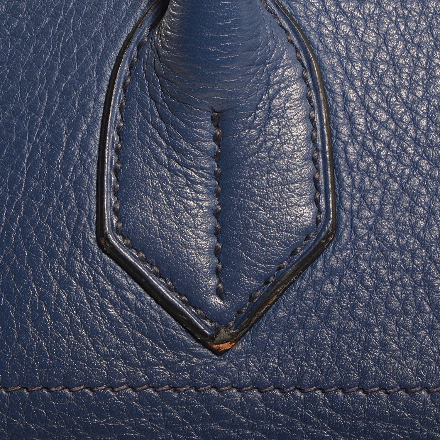 Hermes Taurillon Clemence JPG Birkin 42 Bleu Brighton 4 of 21
