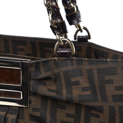 Fendi Zucca Mia Tote Tobacco 13 of 19