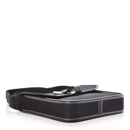 Hermes Toile Officier Mini Buenaventura Messenger Black 4 of 9