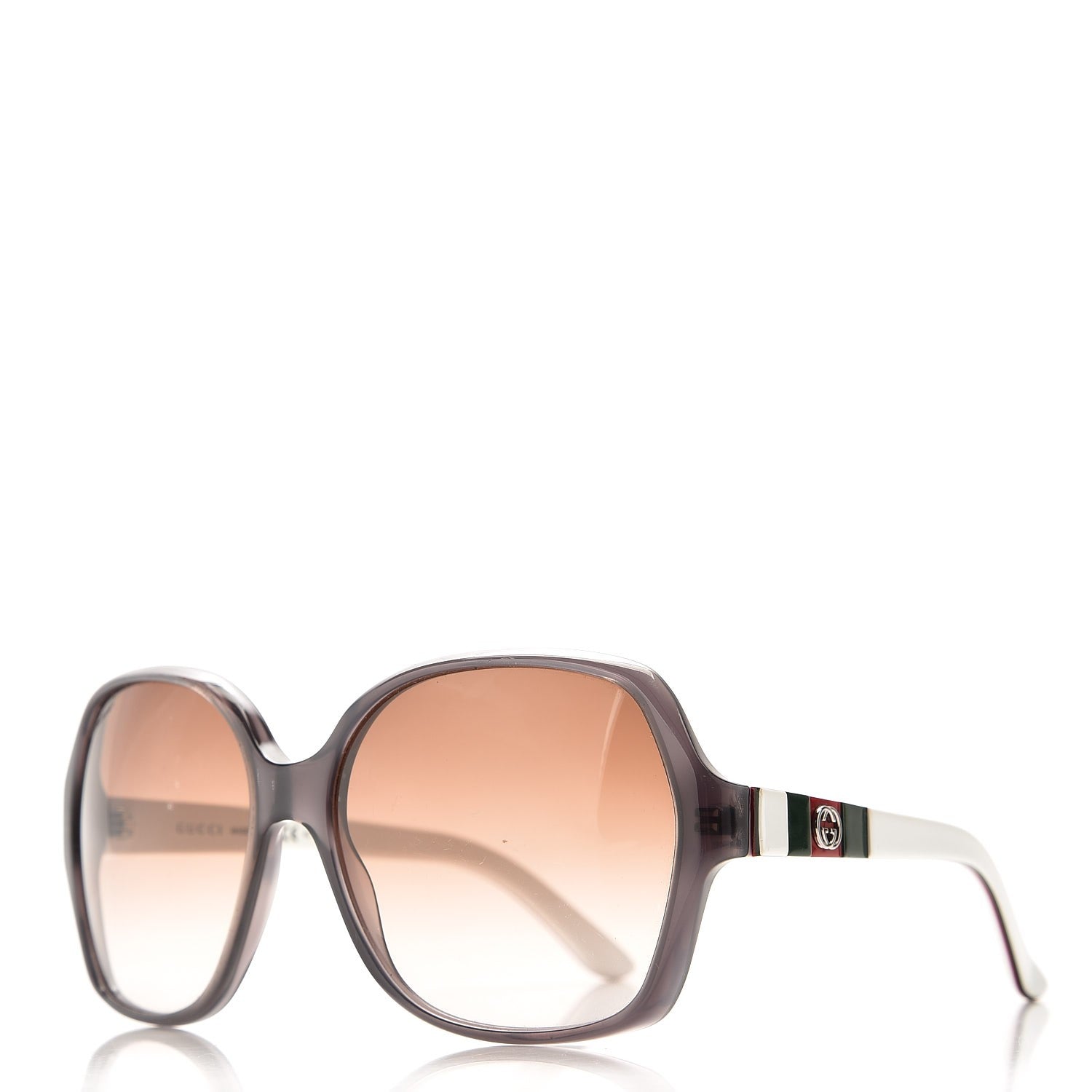 Gucci Web GG Sunglasses 3538 White 1 of 8