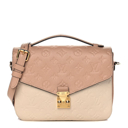Louis Vuitton Empreinte Pochette Metis Beige Rose Creme 1 of 10