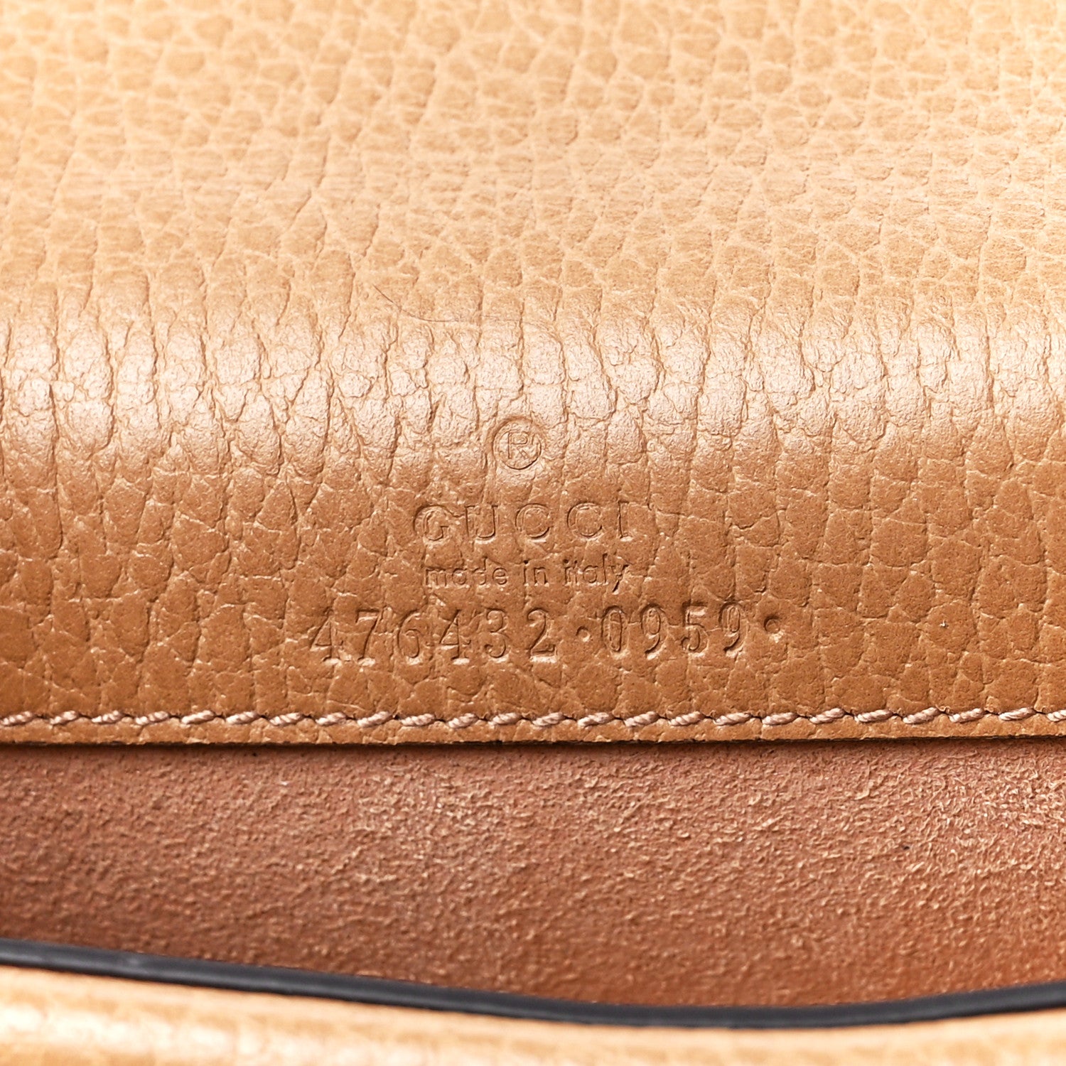 Gucci Dollar Calfskin Crystal Super Mini Dionysus Shoulder Bag Natural Tan Black Diamond 6 of 10
