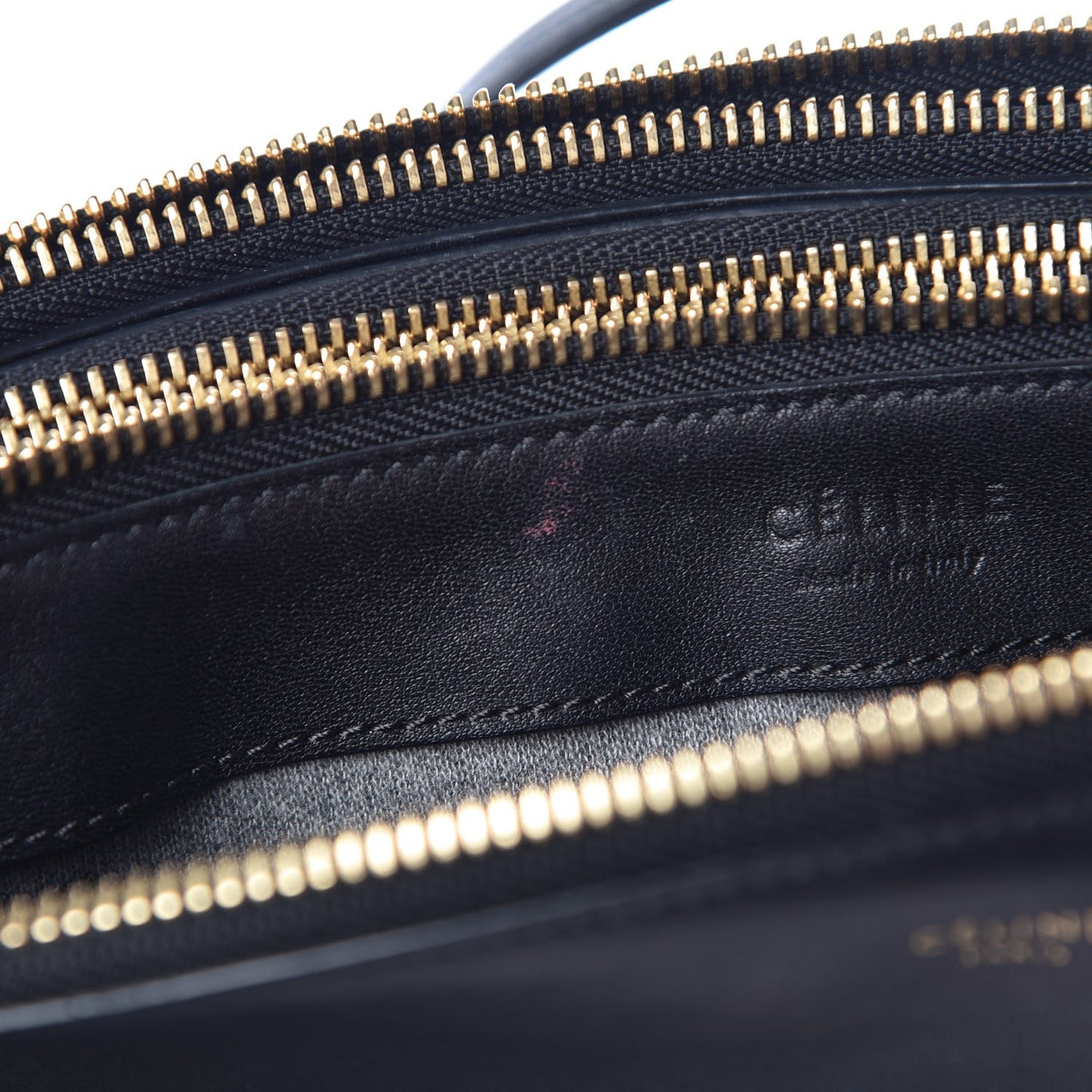 Lambskin Large Trio Crossbody Bag Black
