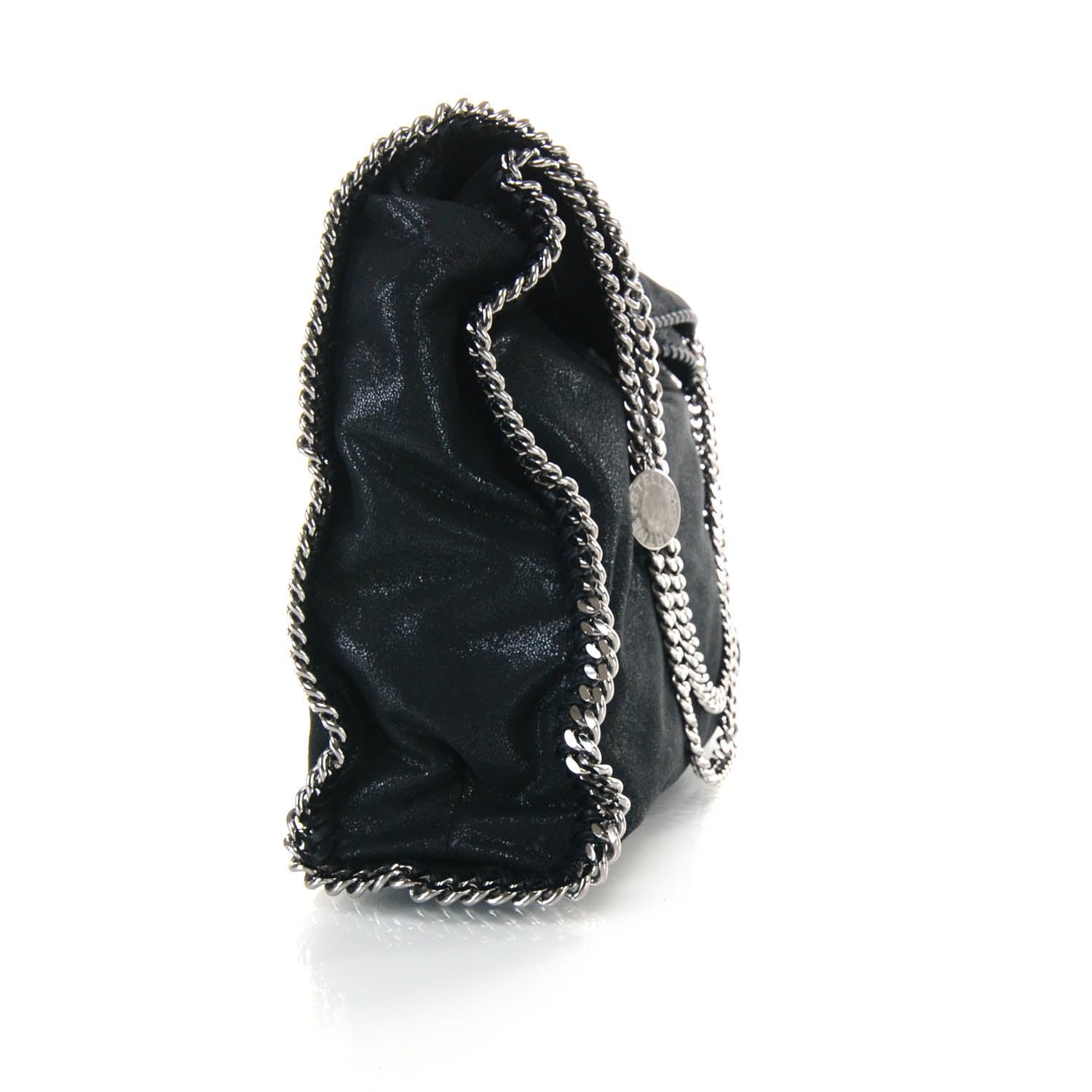 Stella McCartney Leather Falabella Tote Black 8 of 13