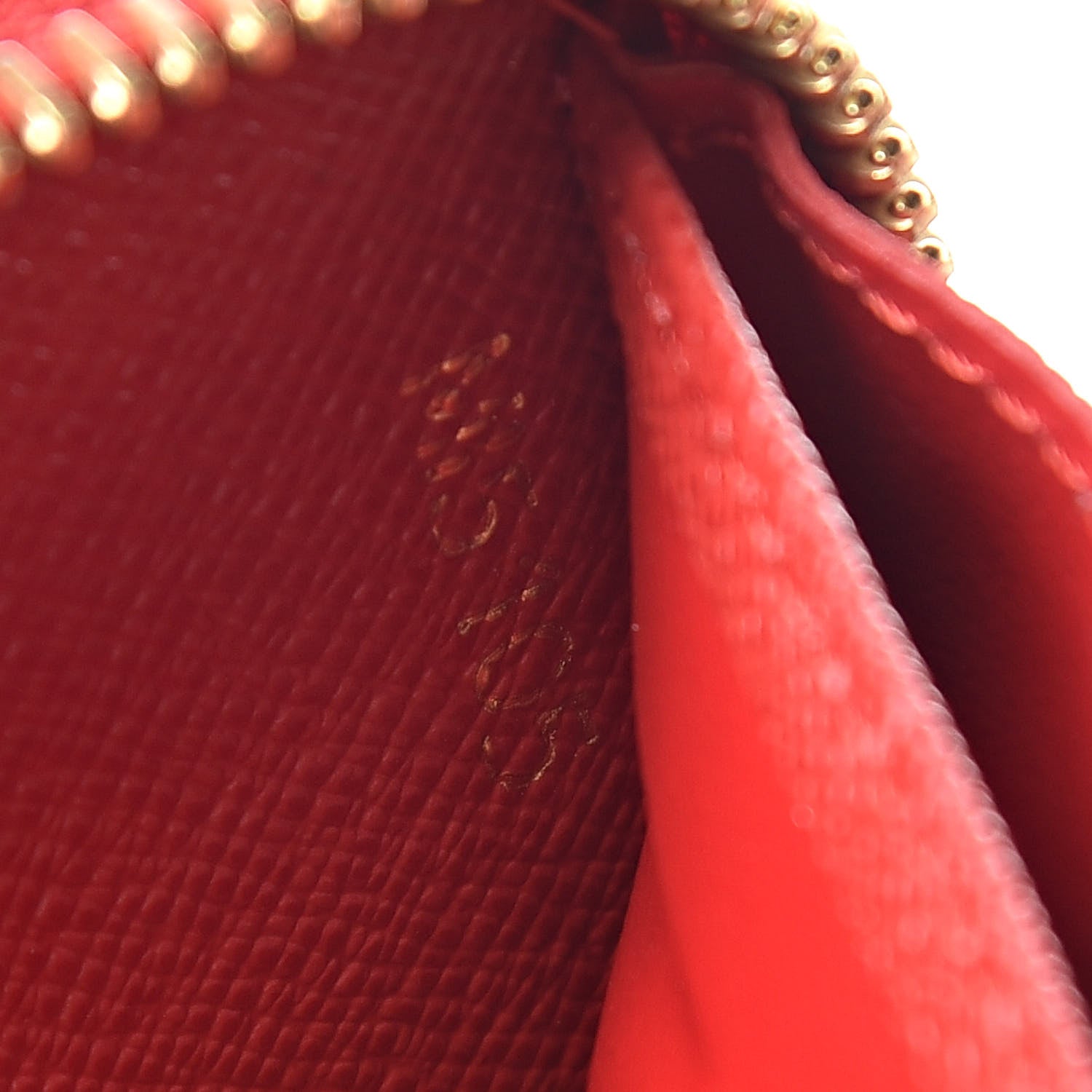 Louis Vuitton Monogram Retiro Zippy Wallet Cherry 7 of 14