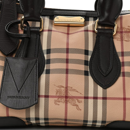 Burberry Haymarket Check Small Gladstone Chocolate 9 of 15