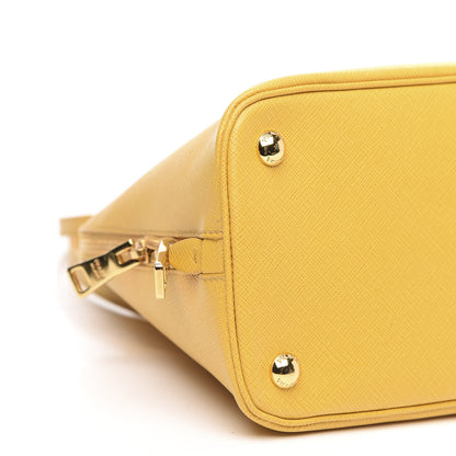 Prada Saffiano Lux Medium Promenade Tote Mimosa 8 of 9
