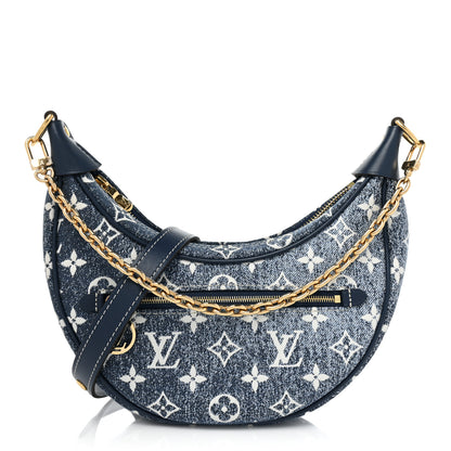 Louis Vuitton Monogram Jacquard Denim Loop Bleu 1 of 7