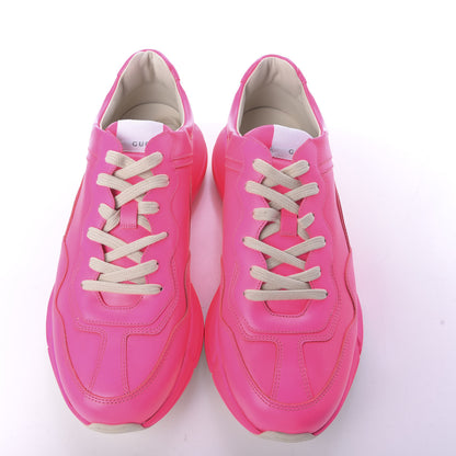 Gucci Calfskin Mens Rhyton Sneakers 11 Fluo Fuxia 6 of 10