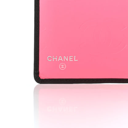 Chanel Calfskin Quilted Cambon Zipped Pocket Wallet Black 7 of 9