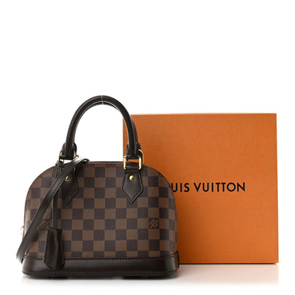 Louis Vuitton Damier Ebene Alma BB 10 of 10