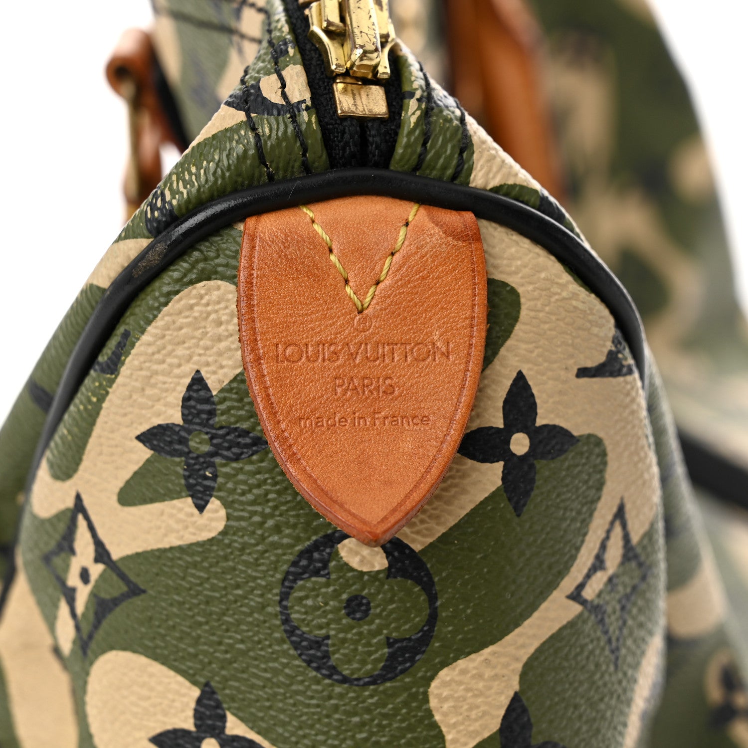 Louis Vuitton Monogram Camouflage Speedy 35 6 of 17