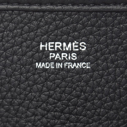 Hermes Taurillon Clemence Evelyne III PM Black 6 of 10