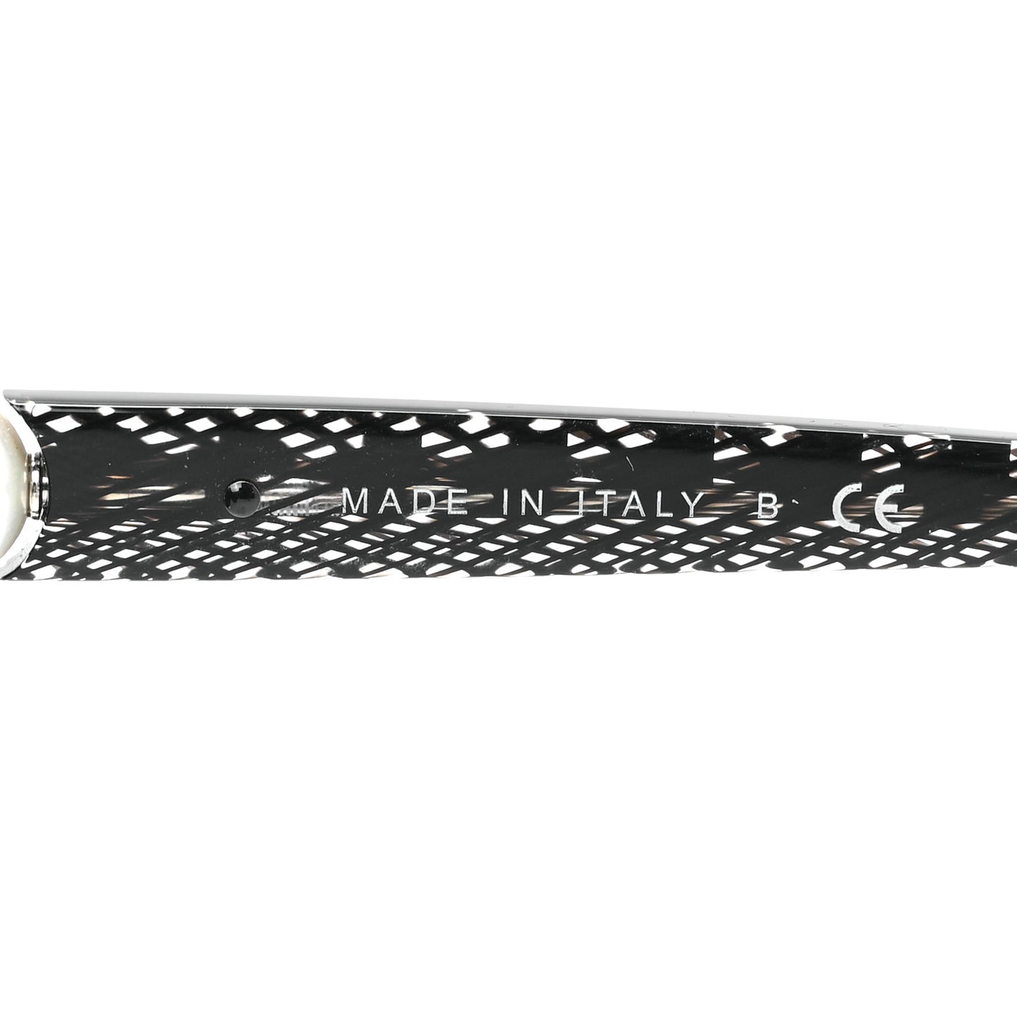 Glitter Acetate CC Pearl Sunglasses 5211-H Black
