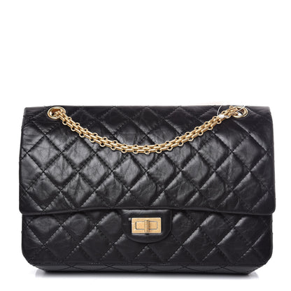 Chanel Aged Calfskin Quilted 2.55 Reissue 226 Flap Black 1 of 8