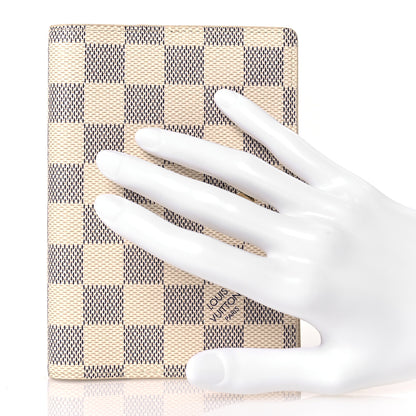 Louis Vuitton Damier Azur Small Ring Agenda Cover 2 of 10