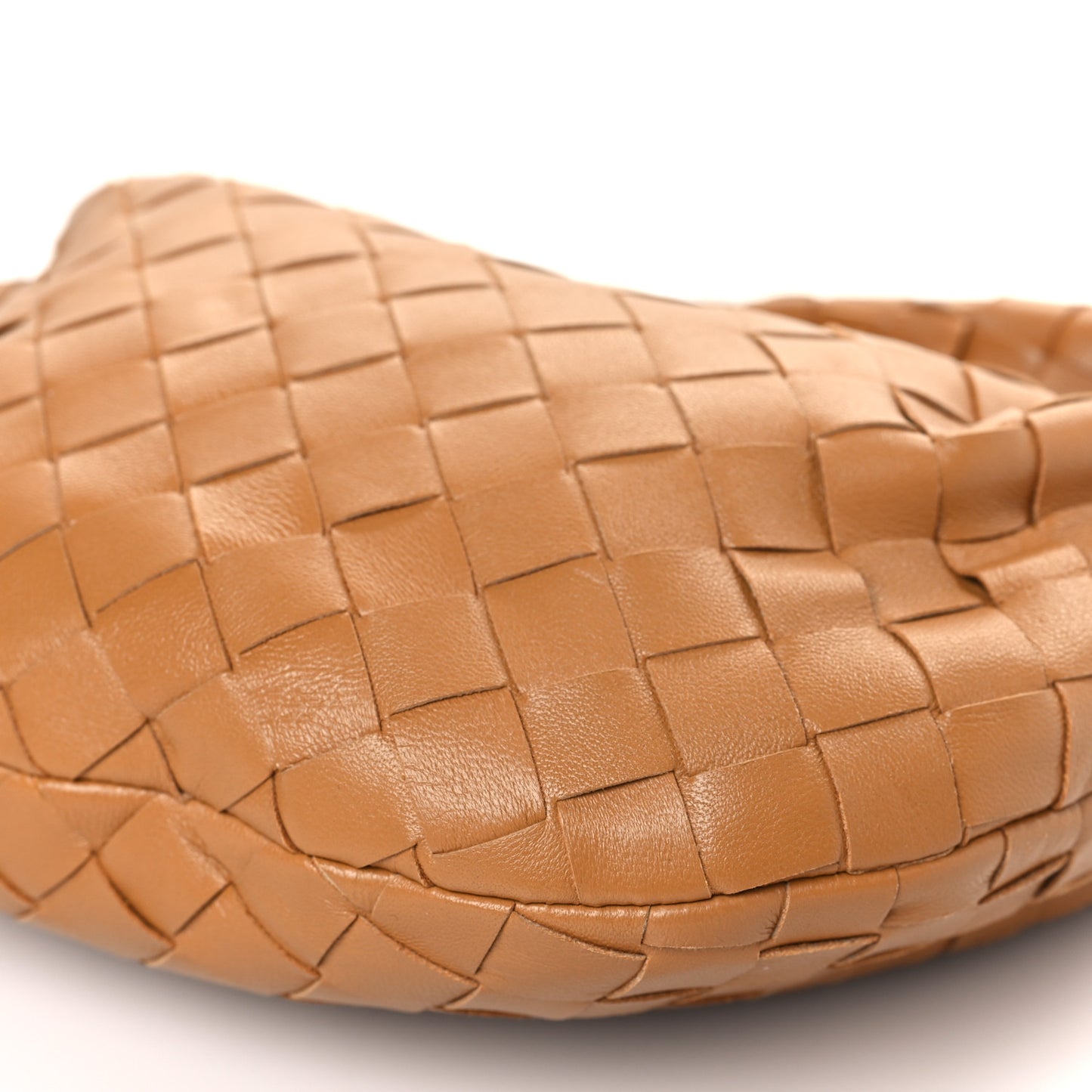 Nappa Intrecciato Mini Jodie Caramel