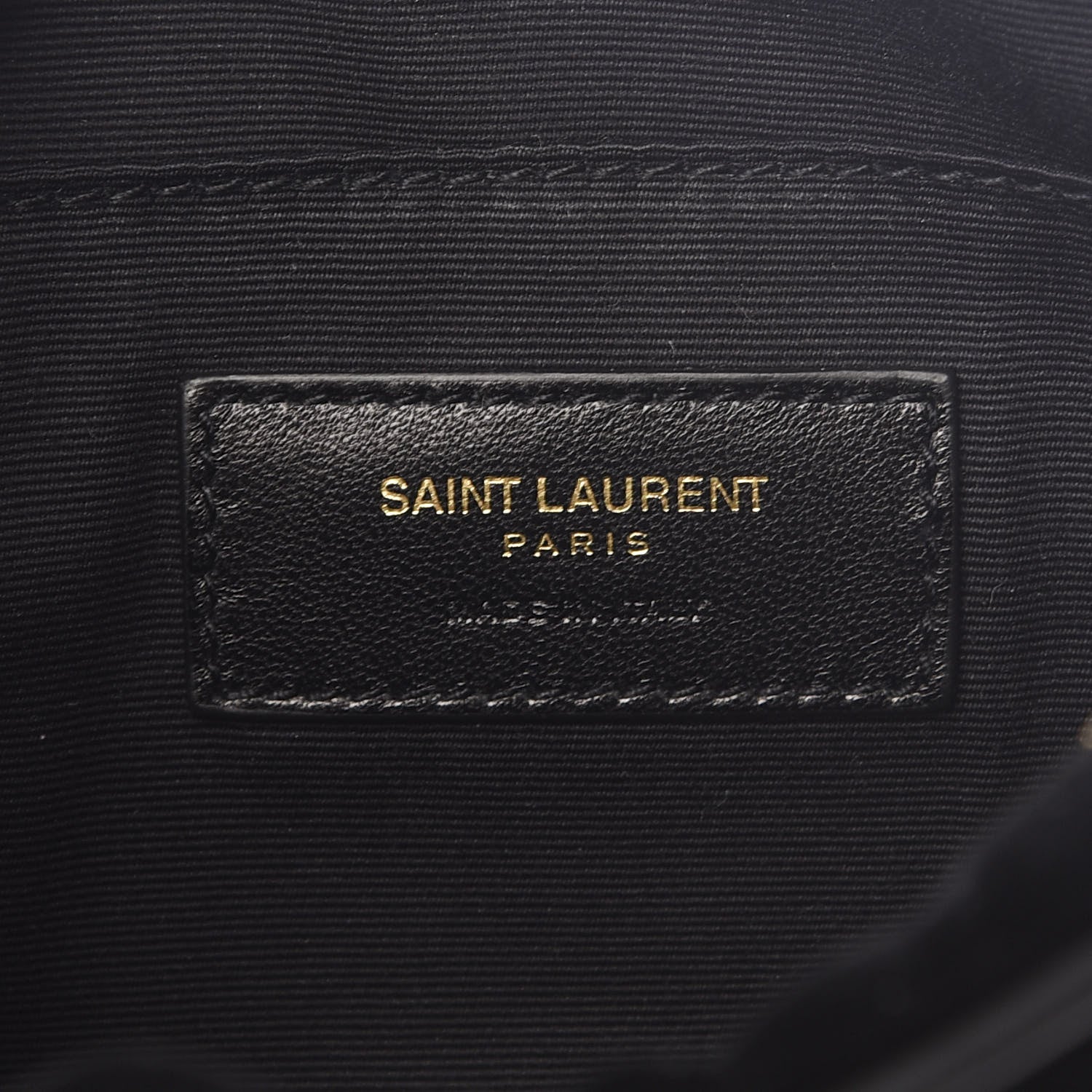 Saint Laurent Velour Matelasse Monogram Lou Belt Bag Black 5 of 10