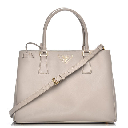Prada Saffiano Lux Medium Tote Pomice 1 of 9