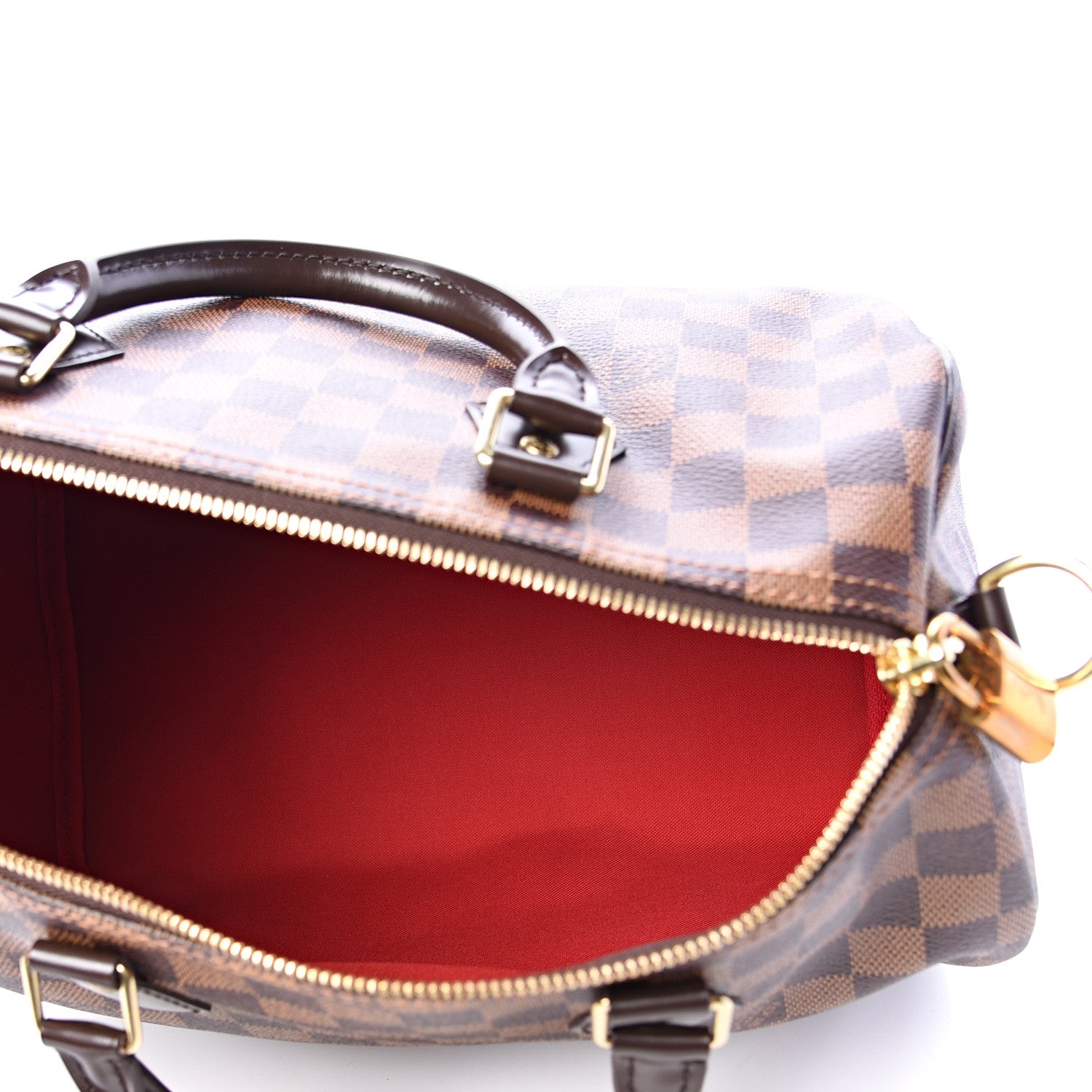 Louis Vuitton Damier Ebene Speedy Bandouliere 30 4 of 9