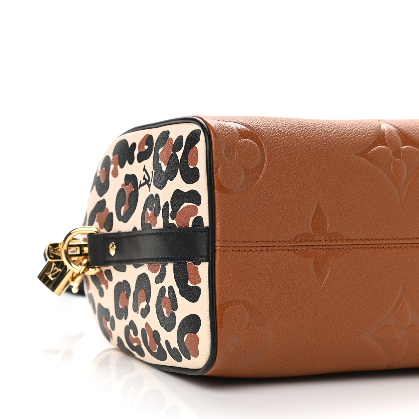 Empreinte Monogram Giant Wild At Heart Speedy Bandouliere 25 Caramel