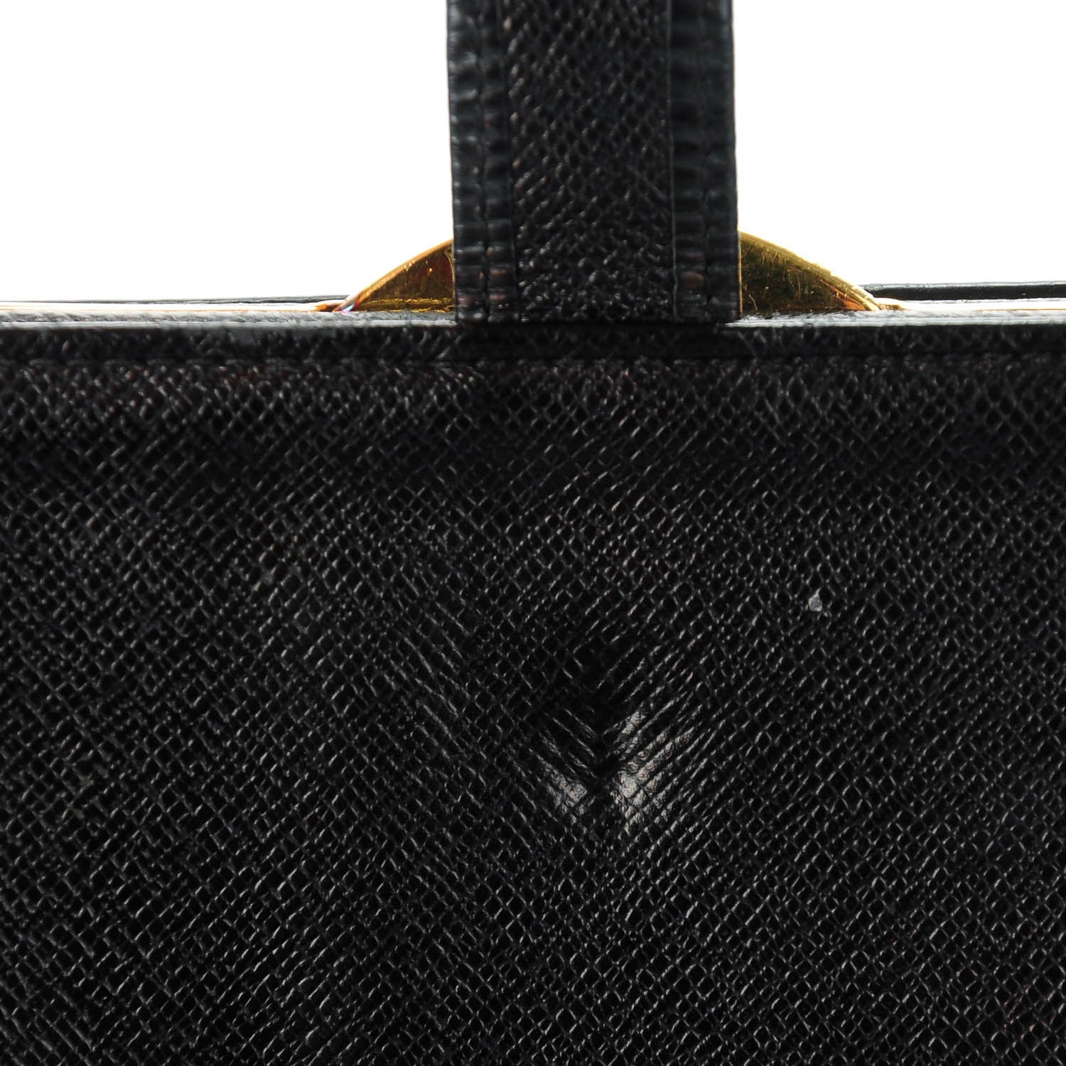 Louis Vuitton Epi French Purse Wallet Black 9 of 12
