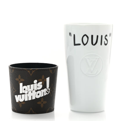 Louis Vuitton Monogram Calfskin Everyday LV Louis Cup 7 of 8