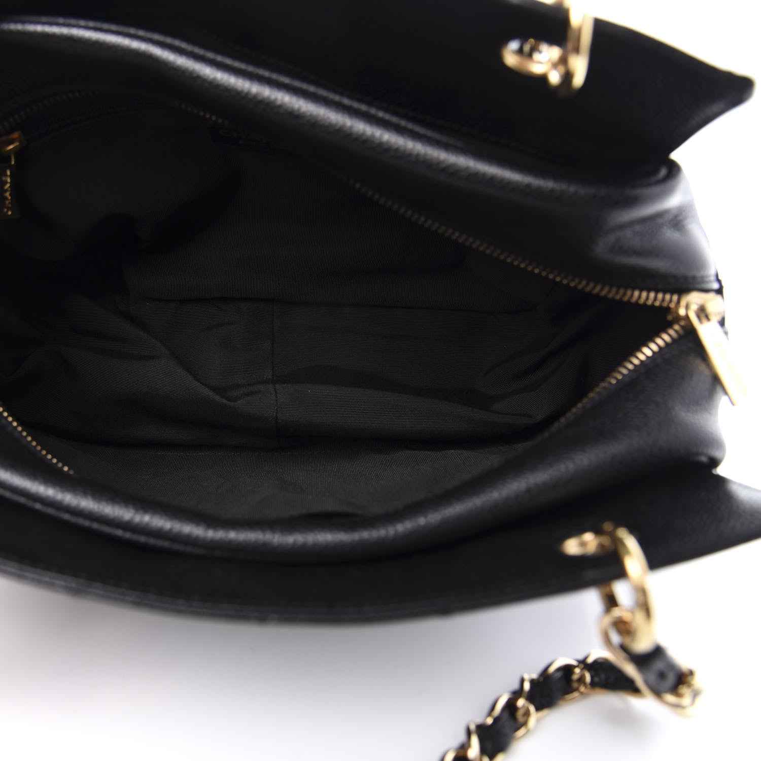Chanel Caviar Quilted Petit Timeless Tote PTT Black 4 of 9