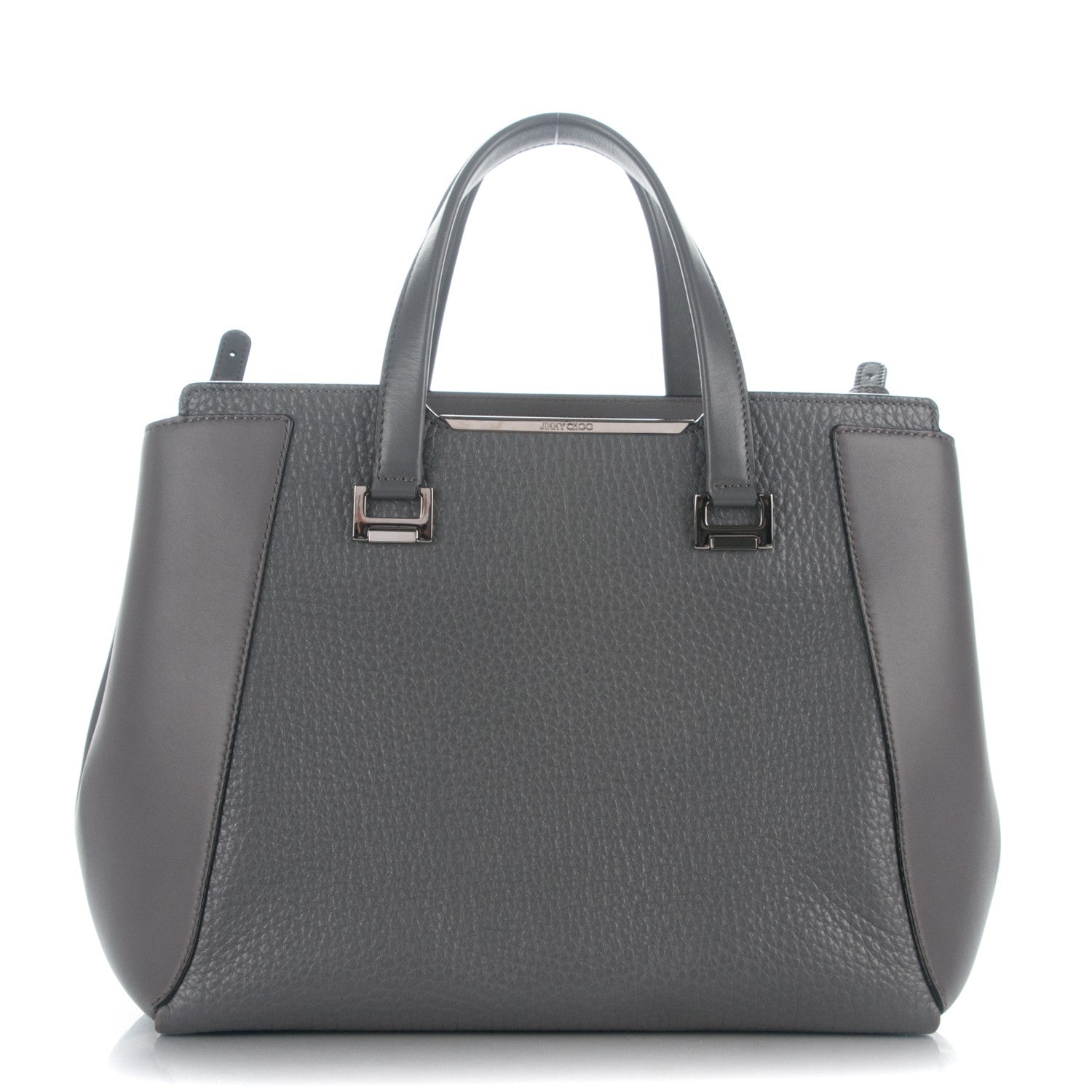 Jimmy Choo Smooth Grained Calfskin Large Alfie Tote Twilight 1 of 7