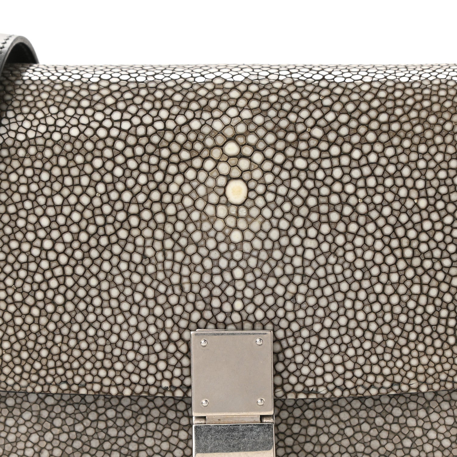 Celine Stingray Small Classic Box Flap Bag Grey 6 of 9