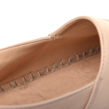 Chanel Lambskin CC Espadrilles 39 Beige Black 14 of 15