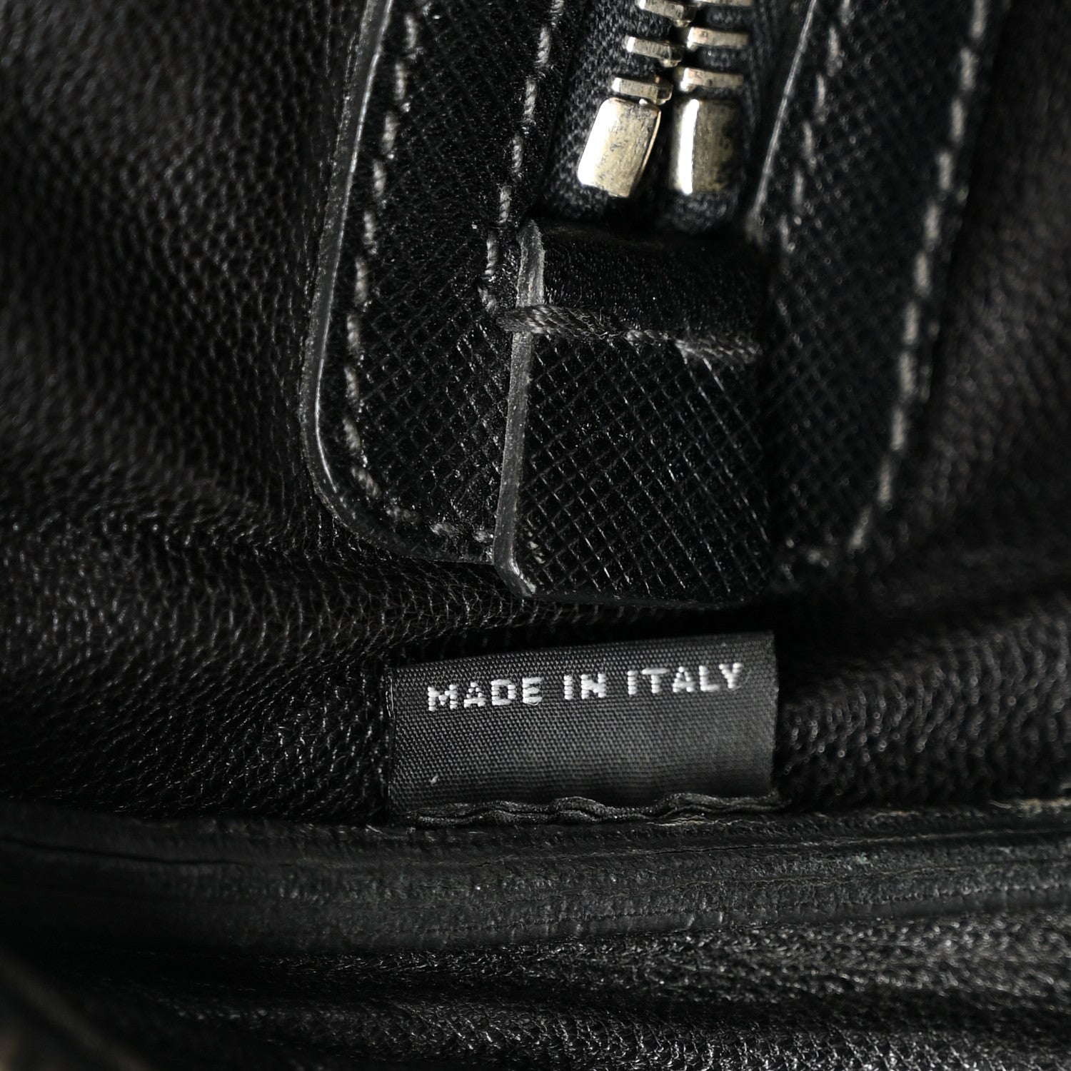 Prada Saffiano Travel Briefcase Black 7 of 14