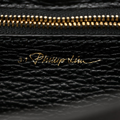 3.1 Phillip Lim Textured Calfskin Mini Pashli Satchel Black 5 of 10