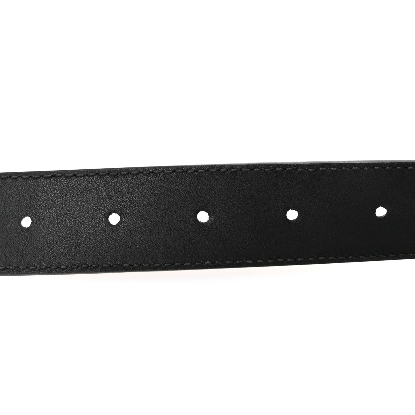 Calfskin Double G 30mm Belt 80 32 Black