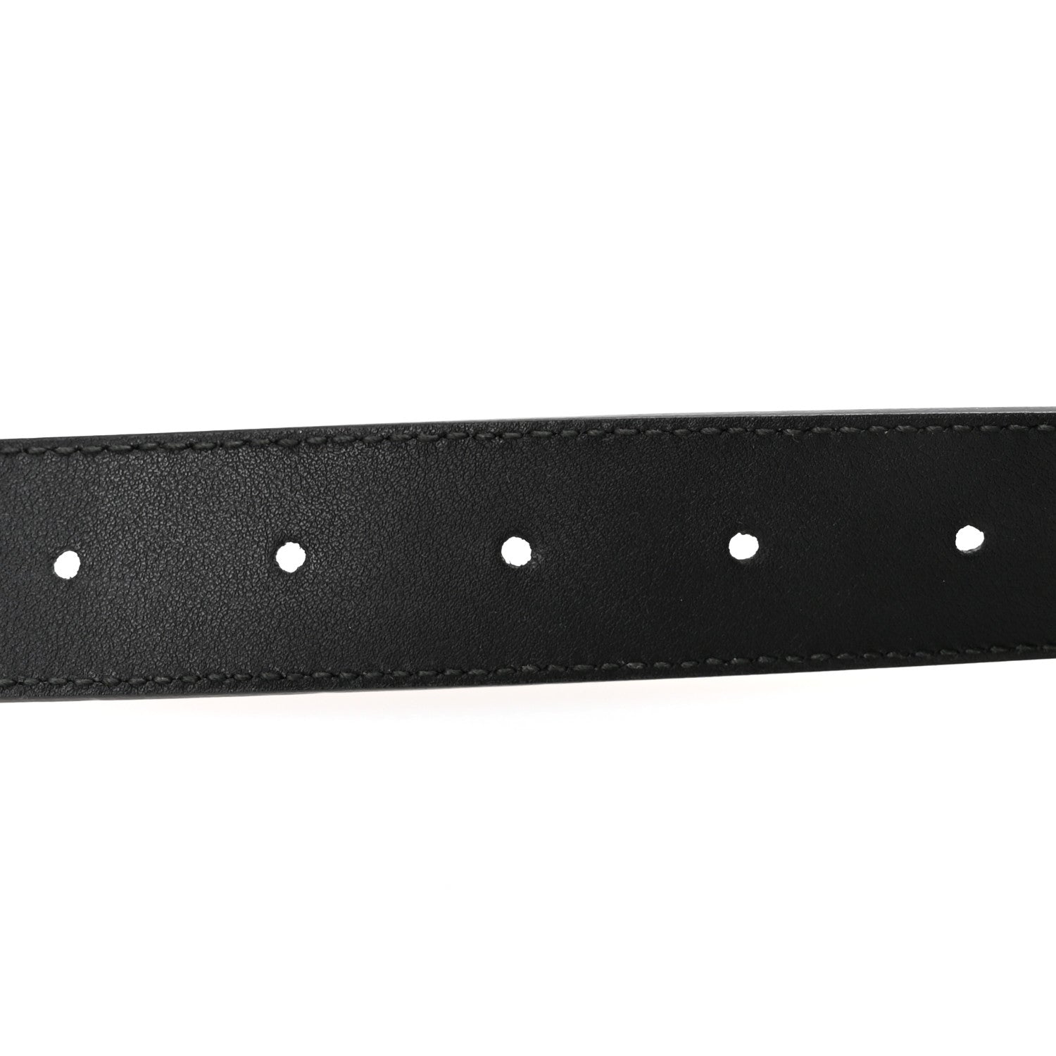Gucci Calfskin Double G 30mm Belt 80 32 Black 4 of 6