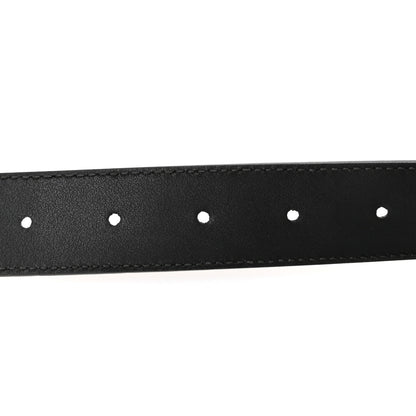 Gucci Calfskin Double G 30mm Belt 80 32 Black 4 of 6