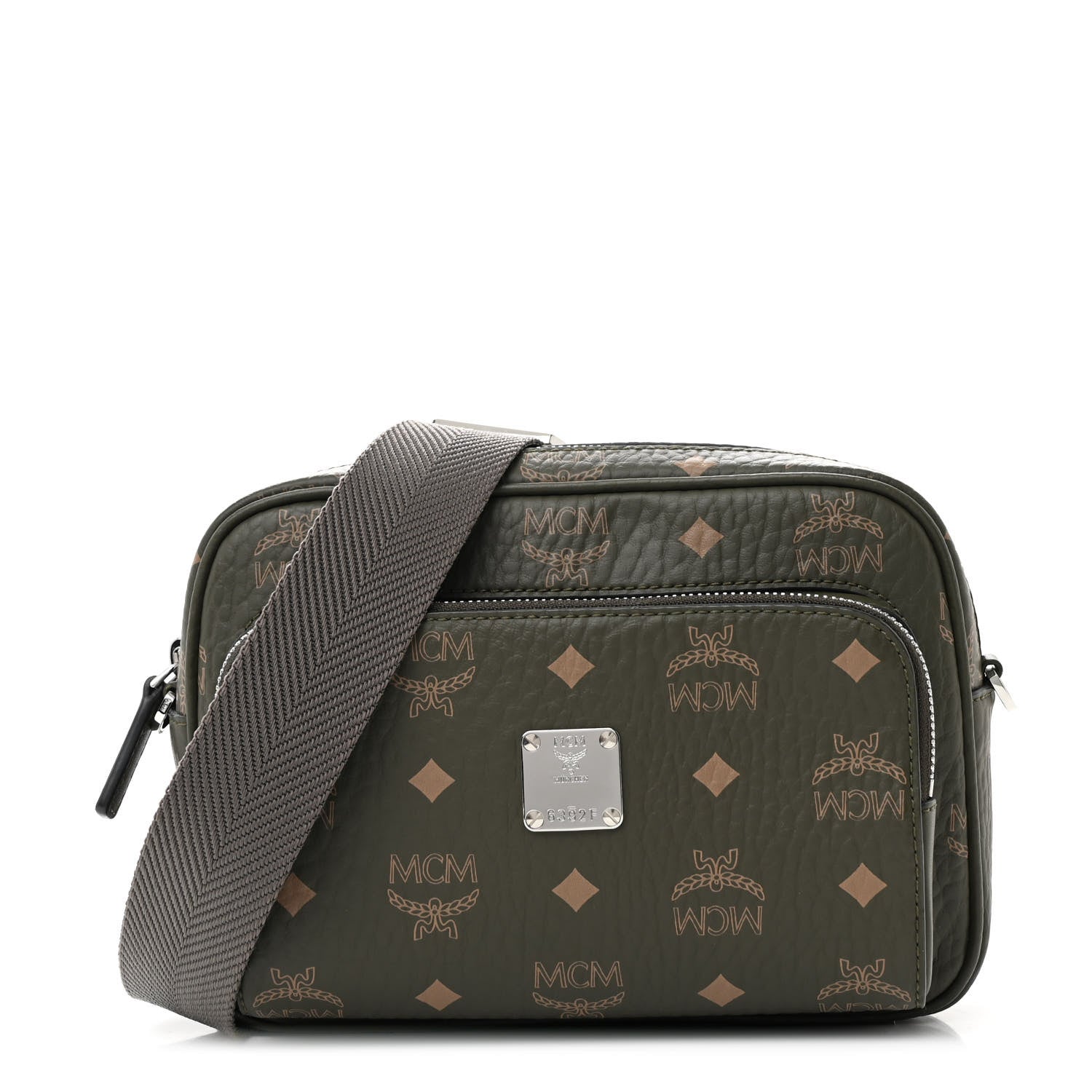 MCM Visetos Klassik Crossbody Bag Sea Turtle 1 of 10