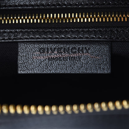 Givenchy Canvas Sugar Goatskin Striped Small Antigona Black 6 of 16