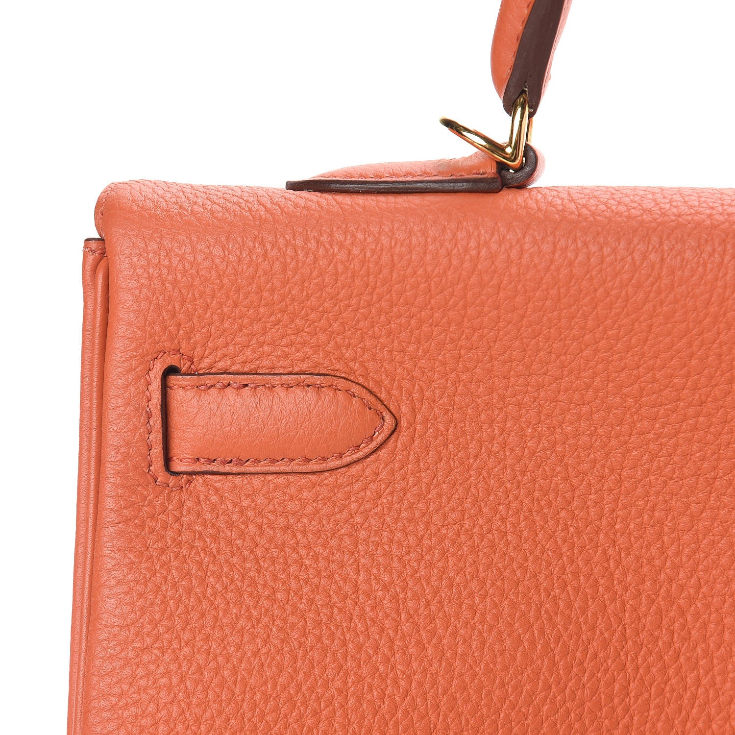 Hermes Togo Kelly Retourne 35 Terre Battue 12 of 40