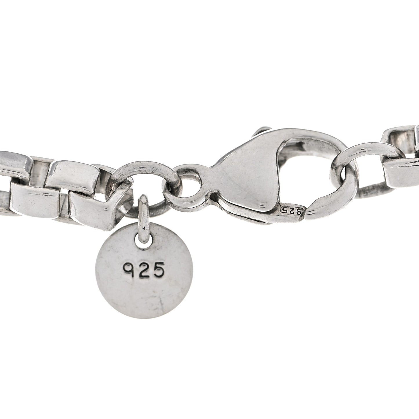 Sterling Silver 4mm Venetian Link Necklace